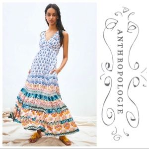 Anthropologie maxi dress